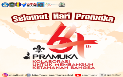 UPACARA HARI PRAMUKA KE-64