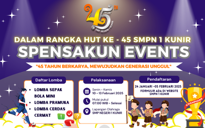 PENDAFTARAN SPENSAKUN EVENTS TAHUN 2025